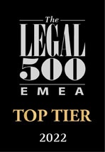 legal 500 top tier 2022
