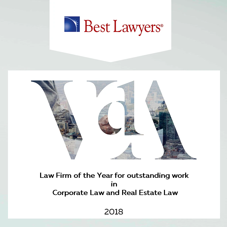 VdA distinguished in the category of National Law firm of the Year 2018 by Best Lawyers ranking