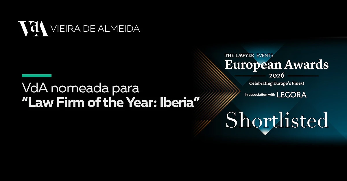 VdA nomeada para Law Firm of the Year: Iberia