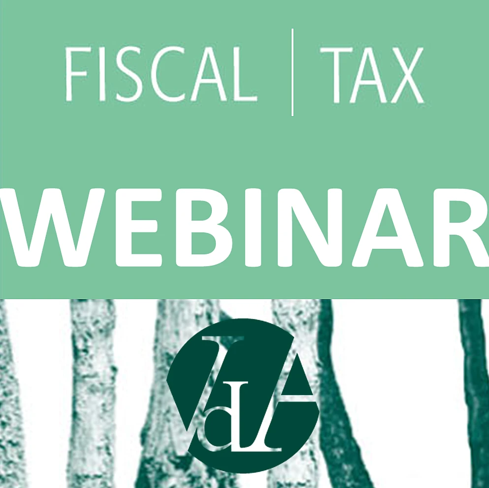 VdA performs its first Webinar with its Tax practice
