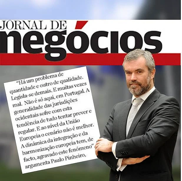 Paulo Pinheiro quoted in Jornal de Negócios