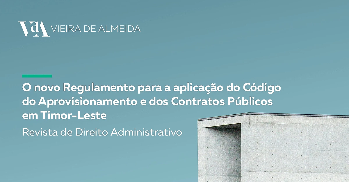 Regulamento para a aplicação do Código do Aprovisionamento e dos Contratos Públicos em Timor-Leste