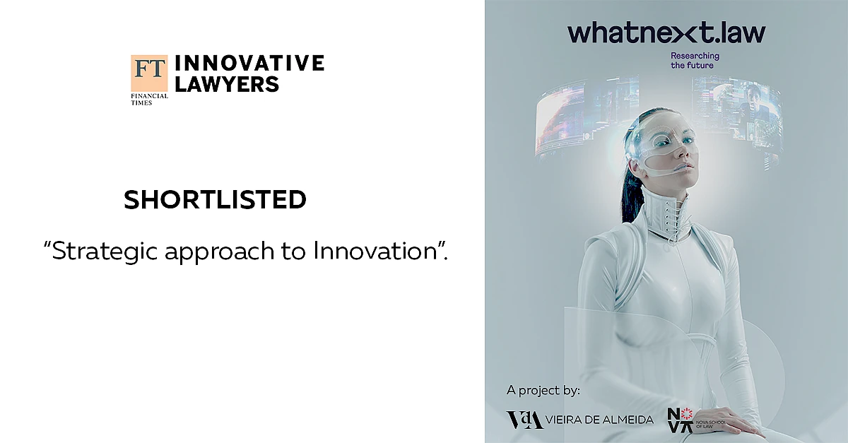 WhatNext.Law nominé aux Financial Times Innovative Lawyers 2022