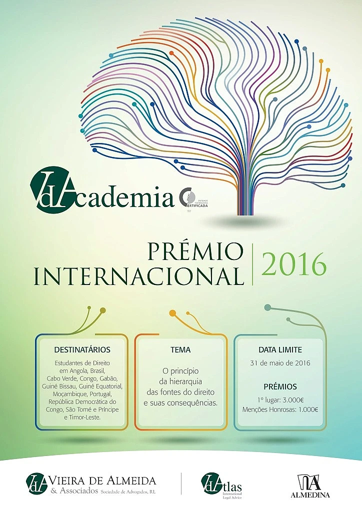 Prémio Internacional VdAcademia 2016 expande a novos países