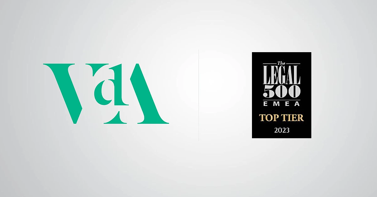 VdA distinguished once again as top tier in the Legal 500 ranking