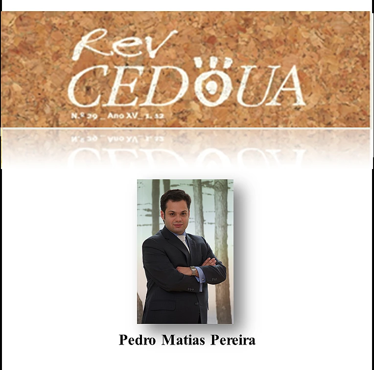 Pedro Matias Pereira escreve artigo para Revista do Centro de Estudos de Direito do Ordenamento, do Urbanismo e do Ambiente