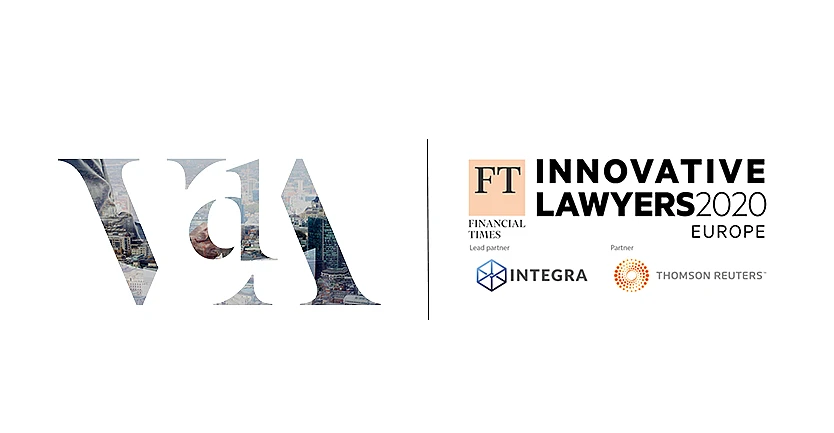 VdA nominé par le Financial Times dans la catégorie Cabinet le plus innovant d'Europe continentale pour la 7ème année consécutive