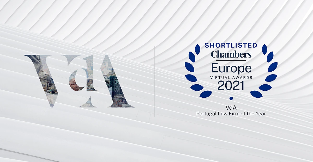 VdA is shortlisted for “Portugal Law Firm of the Year” in the Chambers Europe Awards 2021
