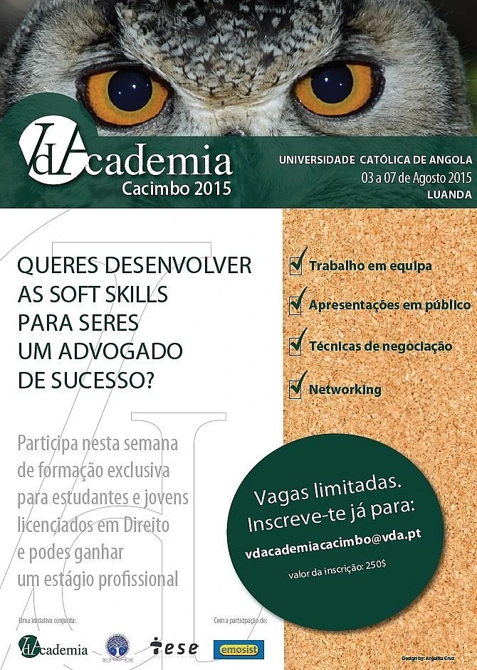 VdAcademia's Soft Skills Spring School is travelling to Angola