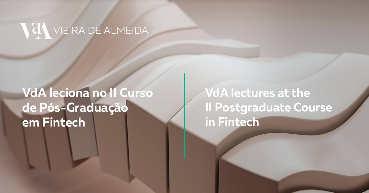 VdA lectures at the II Postgraduate Course in Fintech