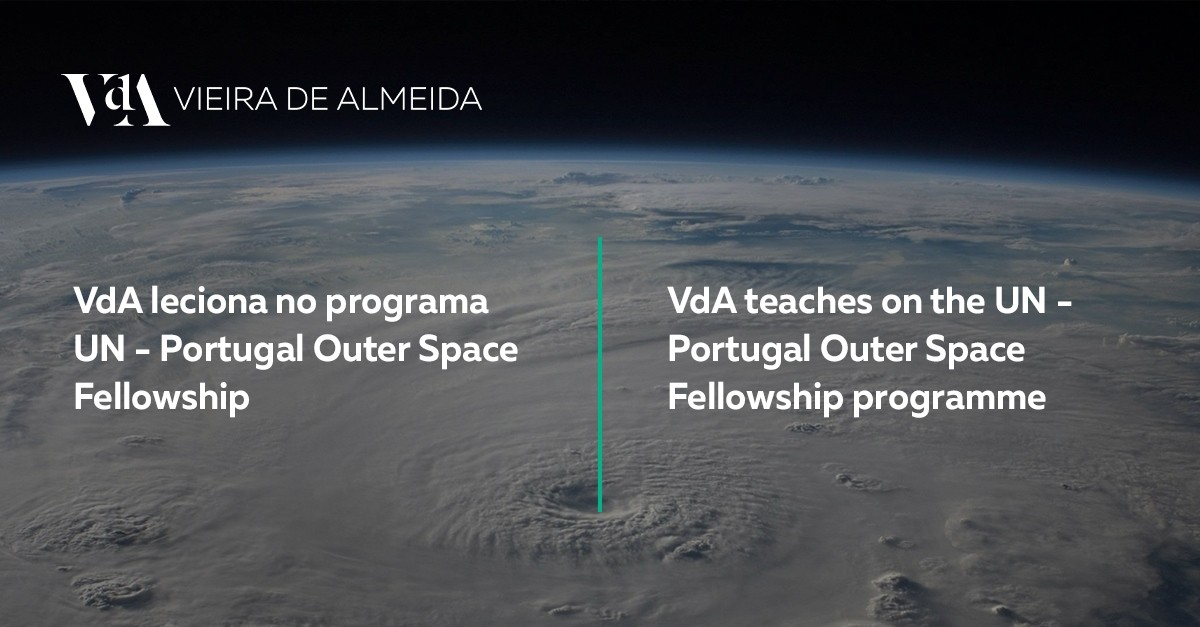 VdA enseigne dans le cadre du programme UN - Portugal Outer Space Fellowship