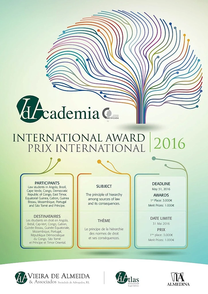 2016 VdAcademia International Award with Almedina expands to more countries