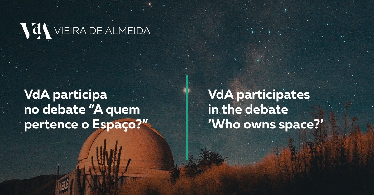 VdA participa no debate Quem manda no Espaço?