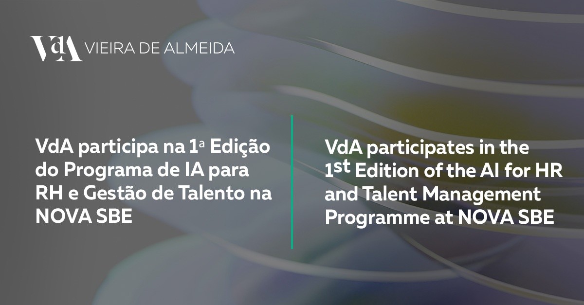 VdA participates in the 1st Edition of the AI for HR and Talent Management Programme at NOVA SBE