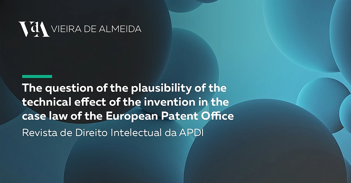 The question of the plausibility of the technical effect of the invention in the case law of the European Patent Office