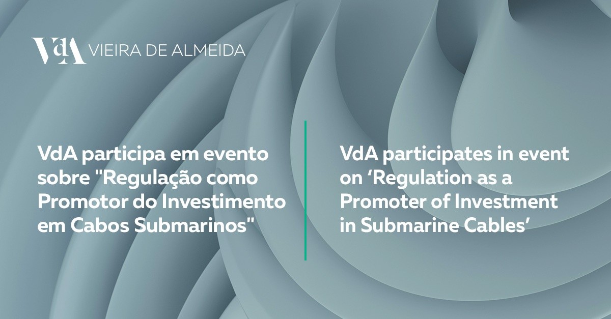 VdA participates in event on ‘Regulation as a Promoter of Investment in Submarine Cables’