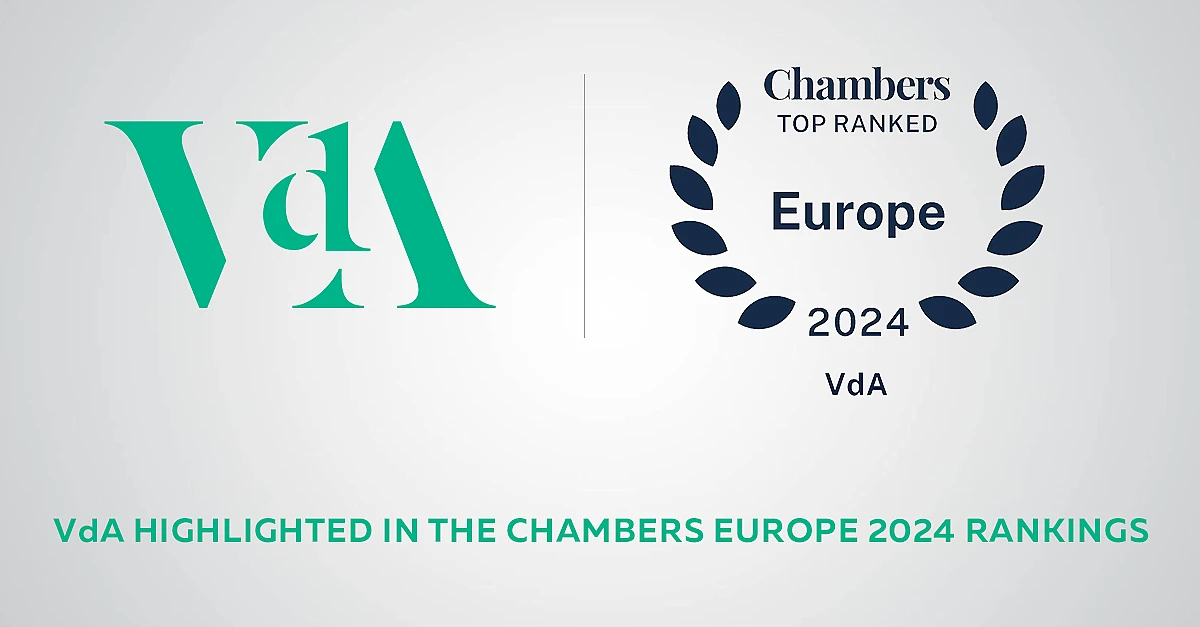 VdA highlighted in the Chambers Europe 2024 Rankings