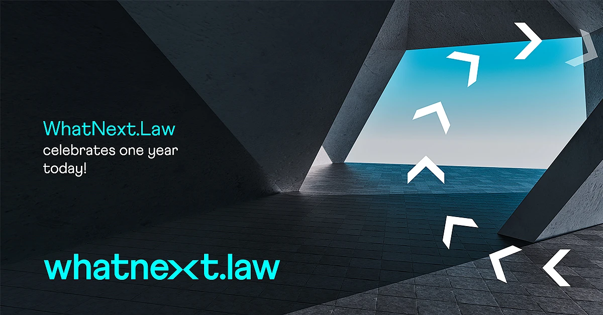 WhatNext.Law célèbre son premier anniversaire !