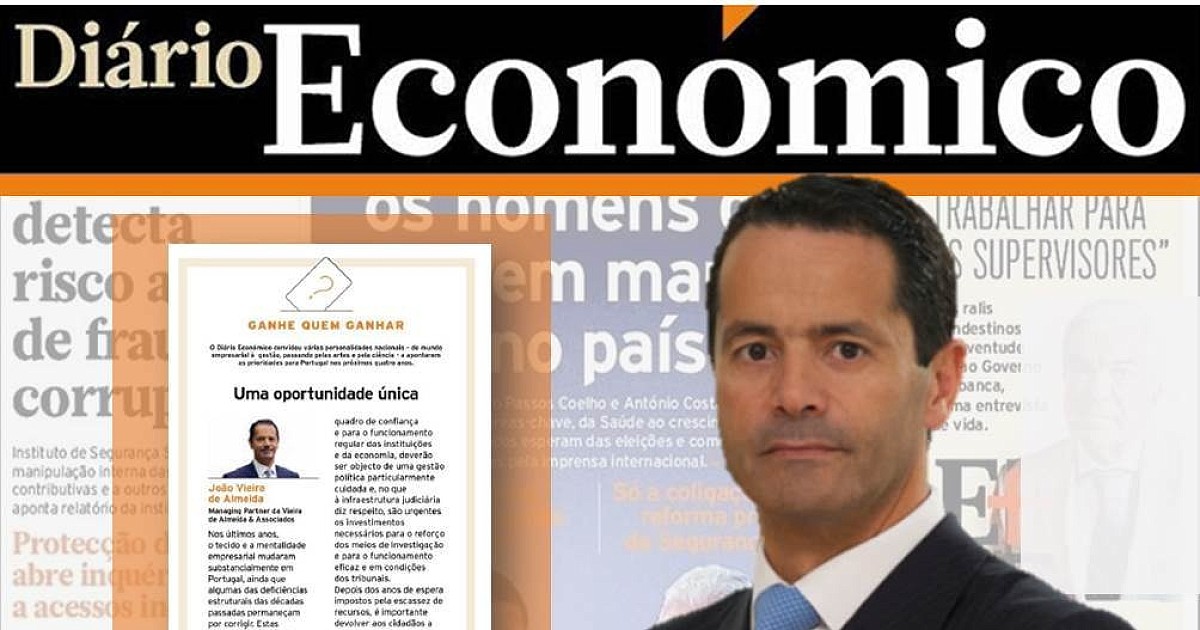 João Vieira de Almeida no Diário Económico - Notícias ...
