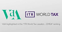 VdA mis en avant dans le classement "ITR World Tax Leaders - EMEA"