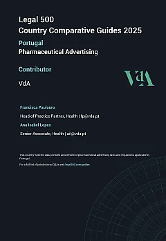 Legal 500 Pharmaceutical Advertising - Portugal