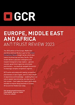 Global Competition Review: Europe, Middle East and Africa - Antitrust Review 2023 | Angola