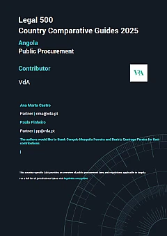 Public Procurement 2025 - Angola | Legal 500 Guide