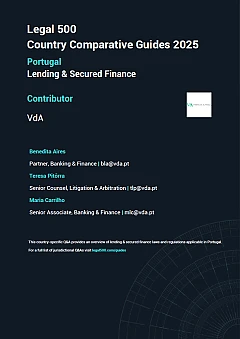 Lending & Secured Finance 2025 - Portugal | Legal 500 Guide