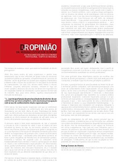 As faculdades de Direito e o Mundo profissional: Tempos de mudança 