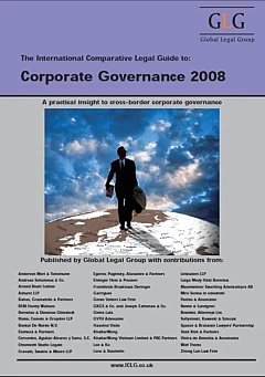 The International Comparative Legal Guide to Corporate Governance 