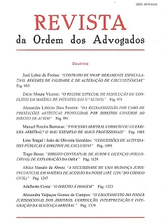 Direito Contratual de Autor e Licenças (Voluntárias) de Exploração da Obra