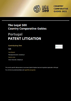 The Legal 500 - Country Comparative Guides 2021 - Patent Ligation PT