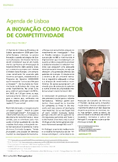 Agenda de Lisboa - A inovação como factor de competitividade 