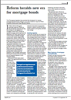 Reform heralds new era for mortgage bonds 