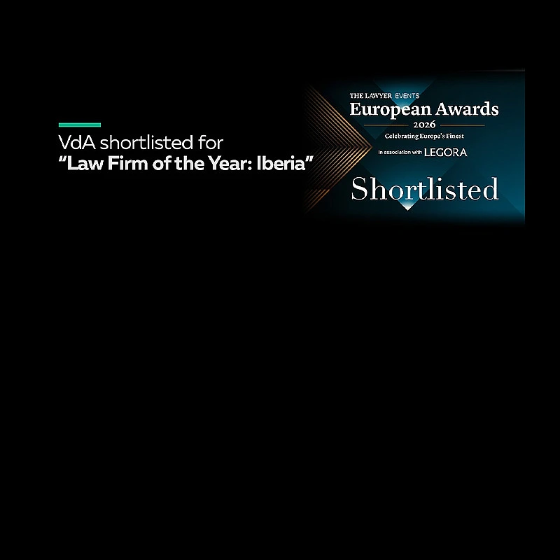 VdA shortlisted for Law Firm of the Year: Iberia
