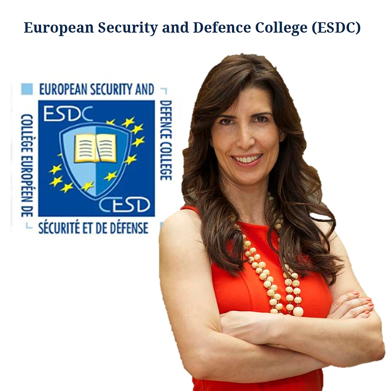 Sofia de Vasconcelos Casimiro at the 1st edition of the international course “The Challenges of European Cybersecurity”