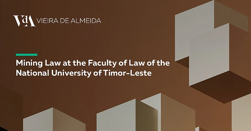 VdA lectures on Mining Law at the Faculty of Law of Timor Lorosa'e