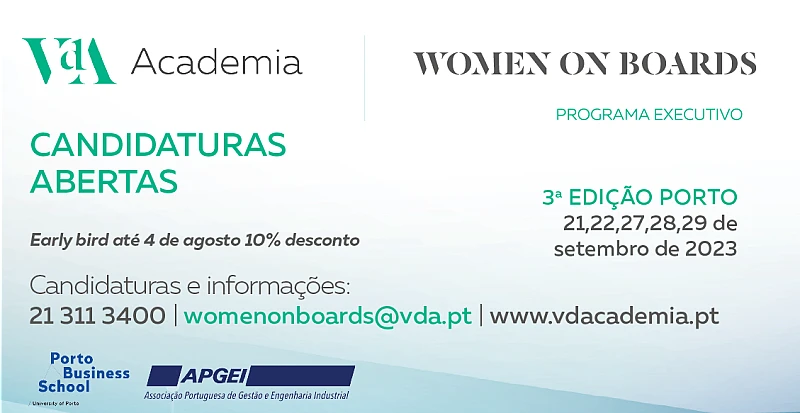 Women On Boards - 3ª edição Porto