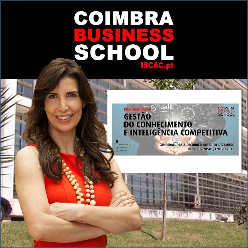Sofia de Vasconcelos Casimiro lectures at Coimbra Business School
