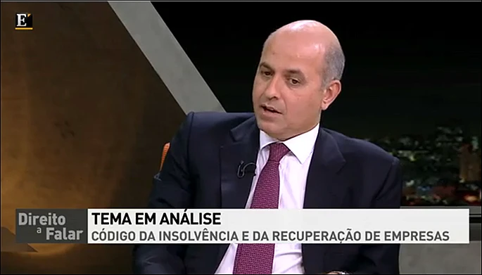 Económico TV's 'Direito a Falar' with Frederico Gonçalves Pereira - new law on Insolvencies (part 2 of 2) 