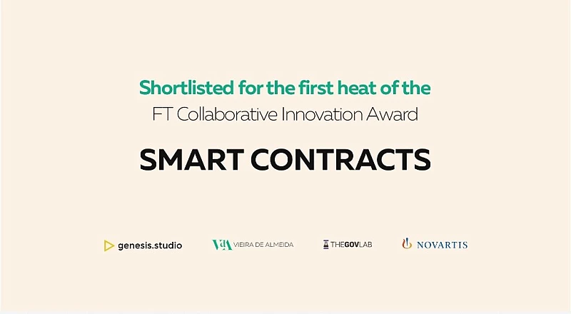 Financial Times | FT Collaborative Innovation Award - Smart Contracts