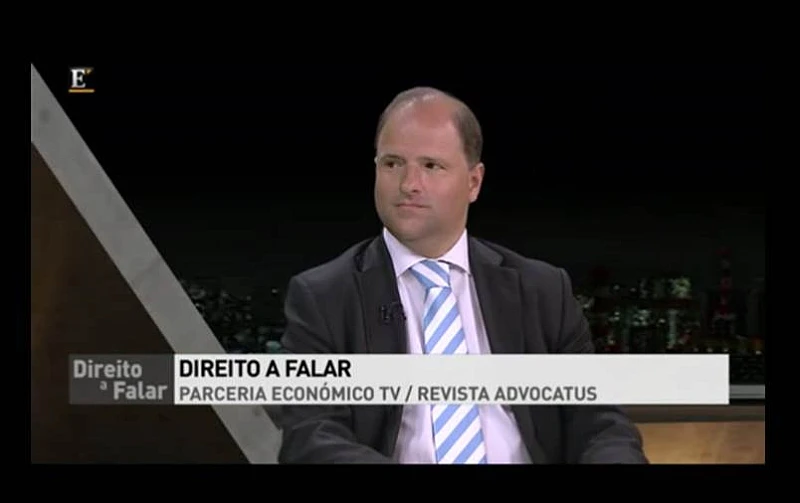 Económico TV's 'Direito a Falar' with António Andrade