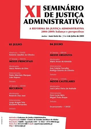 Rodrigo Esteves de Oliveira in a Seminar on Reforming Administrative Justice