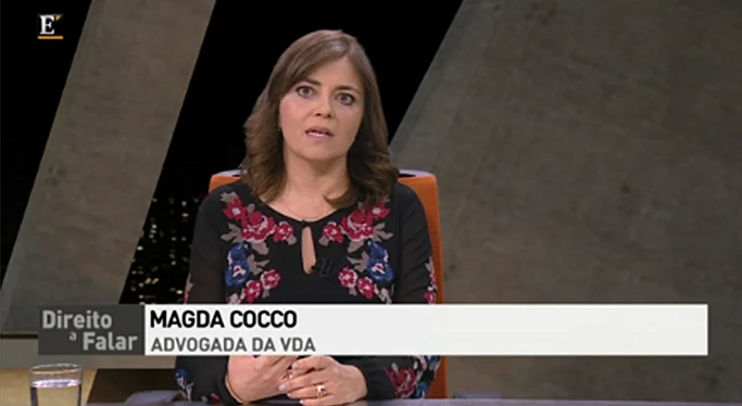 Económico TV's 'Direito a Falar' with Magda Cocco