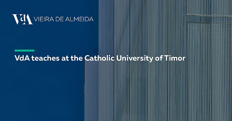 VdA teaches at the Catholic University of Timor